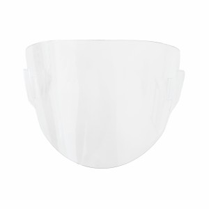 Комплект панорамных покровных стёкол к щитку сварщика (быстросъемное с покрытием Алмаз)