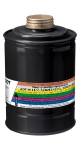 Фильтр комбинированный ДОТ М 1100 марки А2В2Е2К2СО25SXNOP3 R D