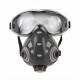 Полумаска с интегрированными очками Jeta Safety 9500 Air Optics