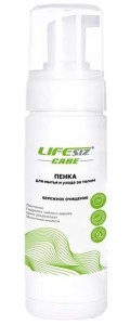 Пенка для мытья и ухода за телом, серия CARE торговой марки «ЛАЙФСИЗ»