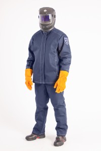 Костюм сварщика джинсовый ВОЛАТ (деним) утепленный 2 кл. защиты